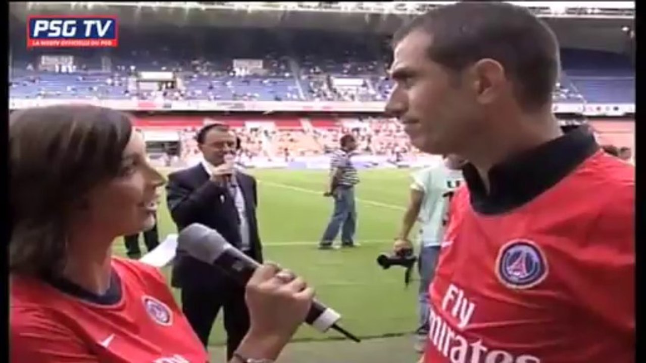 Lama et Pauleta au Parc