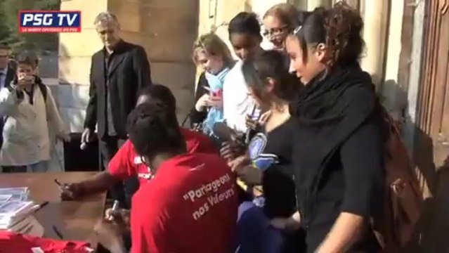 Edel et Sessegnon avec la Fondation