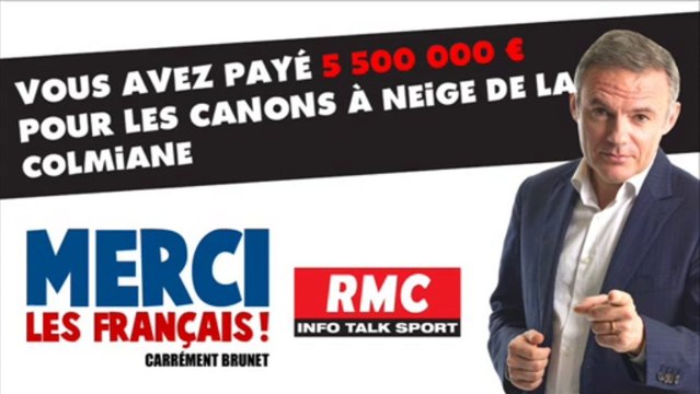 5 500 000 € pour les canons à neige de Colmiane - Merci les Français avec Eric Brunet