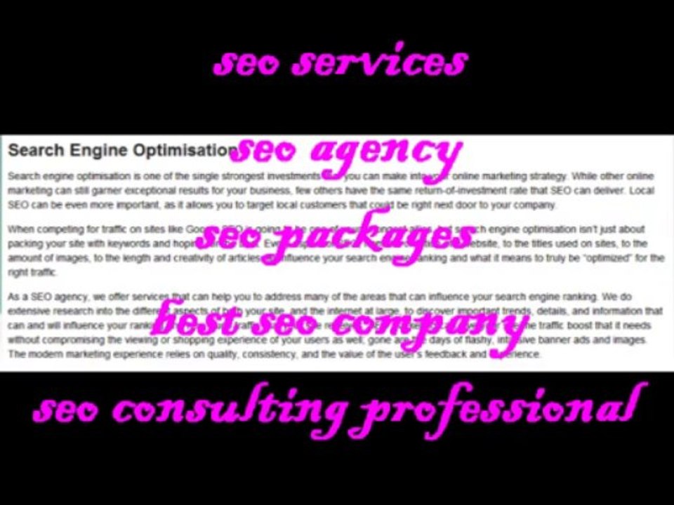 Seo Services