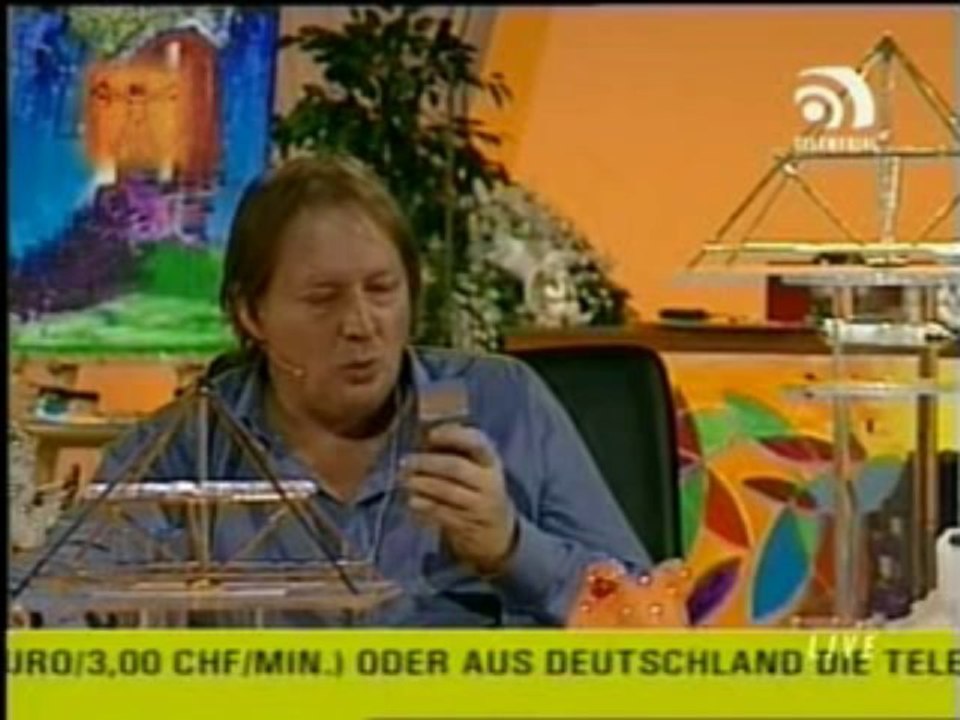 Hornauer telefoniert live in der Sendung