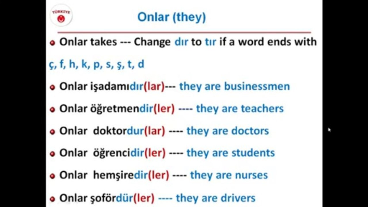 ders 11 درس تعليم اللغة التركية