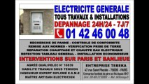 ELECTRICIEN PARIS 18eme --- 0142460048 --- DEPANNAGE URGENT IMMEDIAT 24H/24 - 7J/7