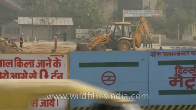 Delhi-traffic-delhi metro rail corporation ltd.-1