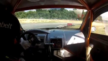 CHRISTOPHE MORICHON D3libre 1 ère manche pont de ruan 2013