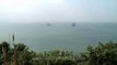 Goa-Aguada fortess-drilling of oil offshore