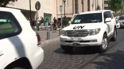 Syrie: les enquêteurs de l'ONU en direction du site de l'attaque chimique