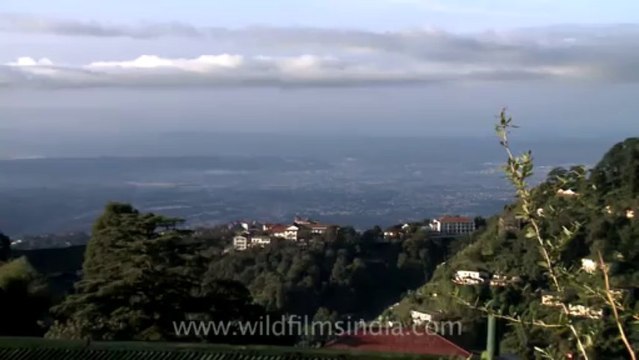 Mussoorie-Dalai lama-view from landour