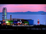 Time lapse Santa Monica Ferris wheel