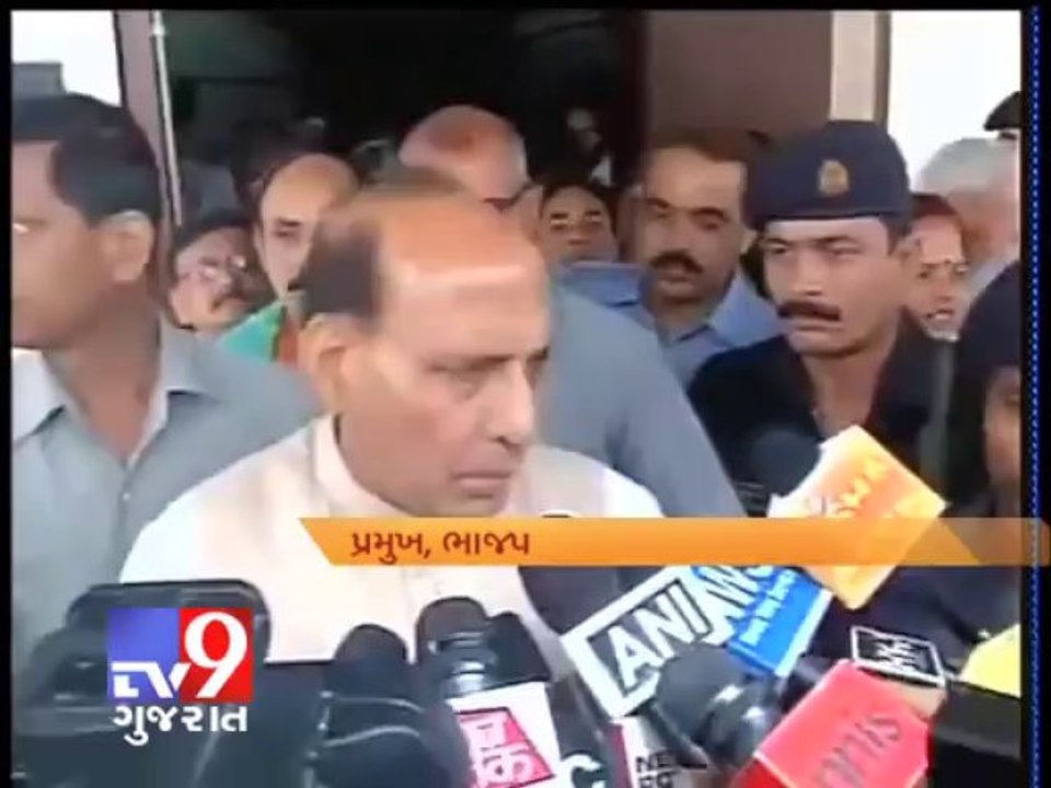 Tv9 Gujarat -  Rajnath Singh blames SP for the prevailing tense situation in UP