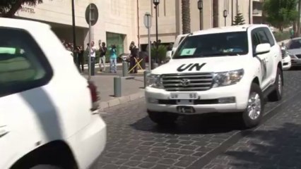 Siria: ONU va a lugar del ataque