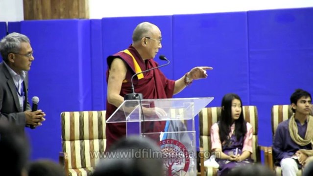 Mussoorie-Dalai lama visit to Woodstock school-part1