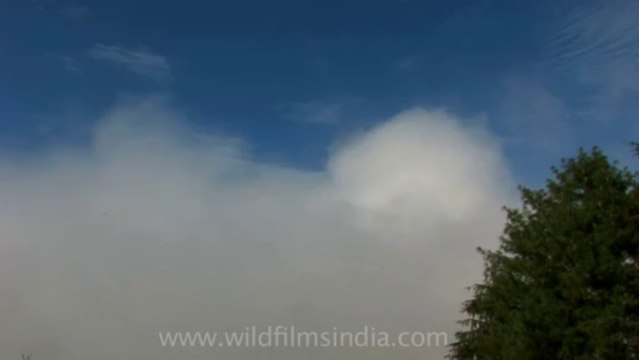 Mussoorie-Dalai lama-time lapse clouds