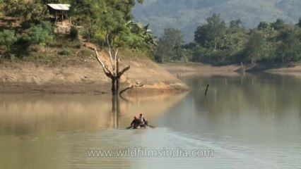 Nagaland-Doyang river-9-boat ride