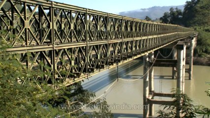 Nagaland-Doyang river-Chubi bridge