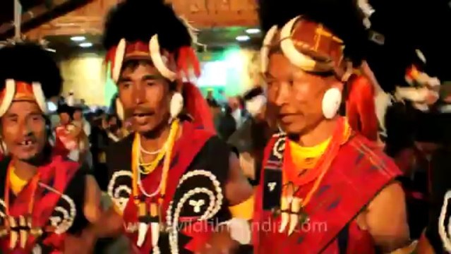 Nagaland-Hornbill festival-bon fire-3