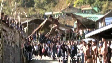 Nagaland-Hornbill festival-gymnastic