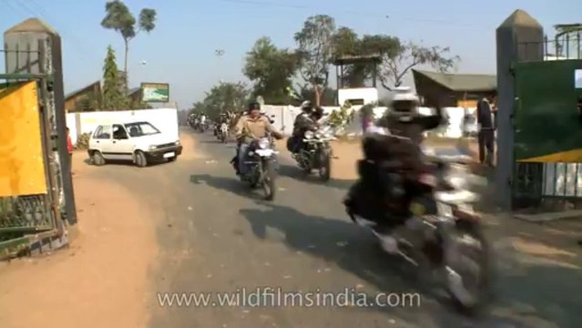 Nagaland-Hornbill festival-Northeast Rider meet-2-The flag off
