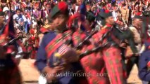 Nagaland-Hornbill festival-opening ceremony-18-Nagaland piper