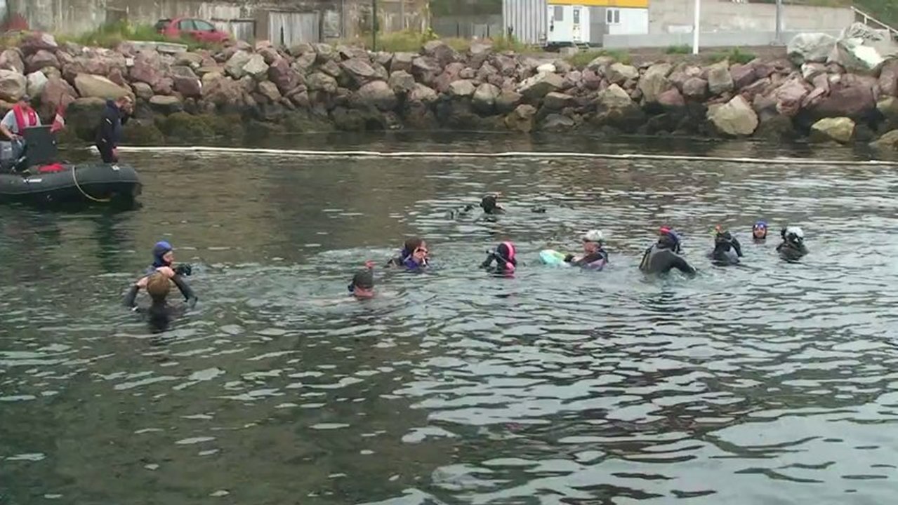 traversée rade saint pierre  2011