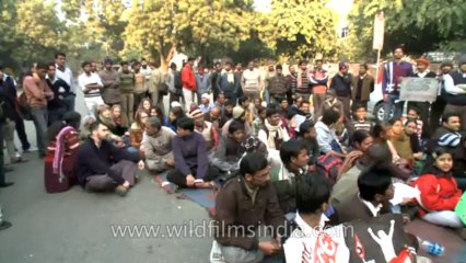 Protest at Jantar Mantar-12