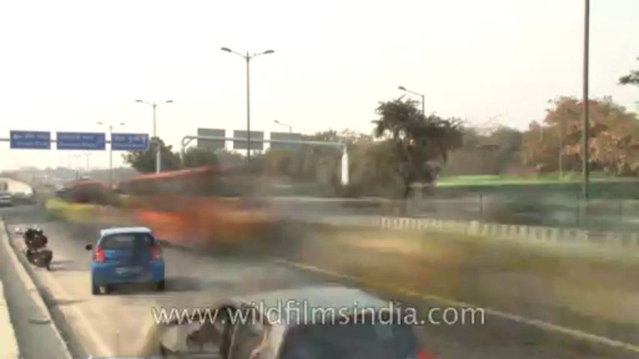 Time Lapse of Traffic-Safdarjung-4