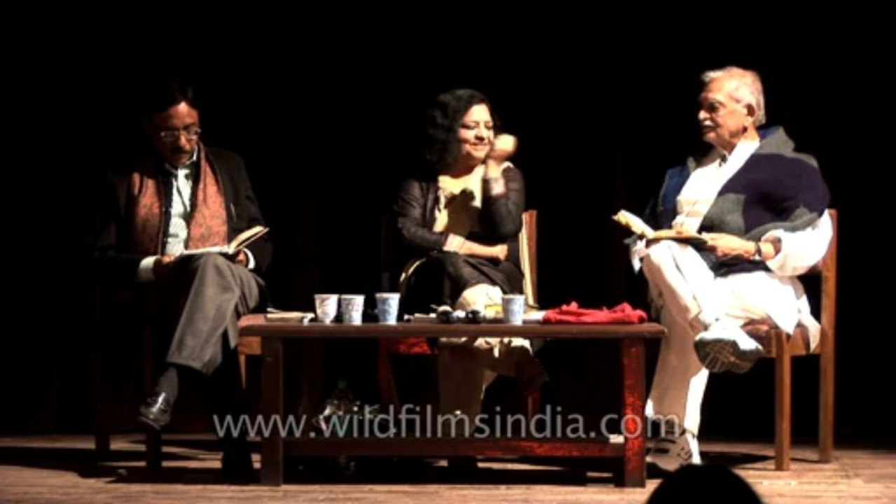 Z-1-Discussion with Gulzar, Pawan Verma and Sukrita Paul Kumar-Part-3