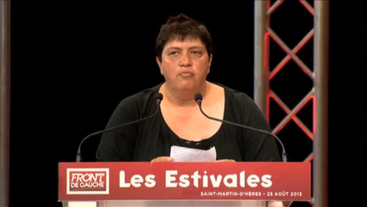 Stéphanie Treillet aux Estivales 25/08/2013