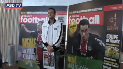 Avec Nene à France Football