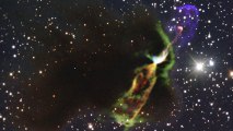 Close Up View of a Herbig-Haro Object - HH 46/47 | ESO Space Science HD Video