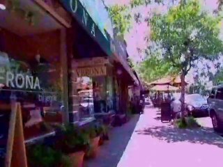 Sidewalk Cycling Through North Hollywood and Studio City