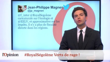 #tweetclash #RoyalSégolène Verts de rage !