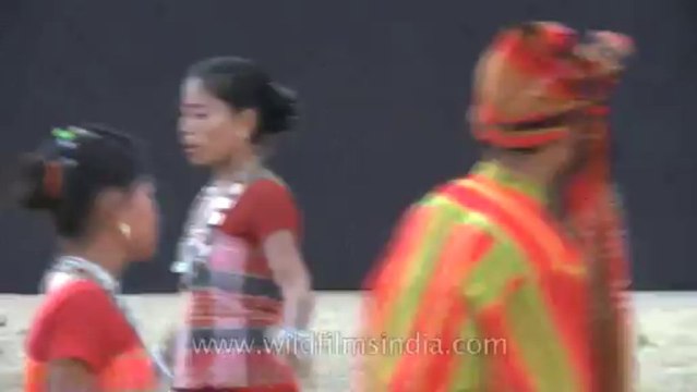 Nagaland-hornbill festival-Tripura folk dance-3