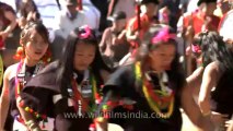 Nagaland-hornbill festival-Zeliang tribe-folk song Mathabu lui-2