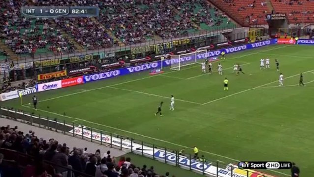[Serie A] Internazionale vs. Genoa (2-0) 250813 1st Half