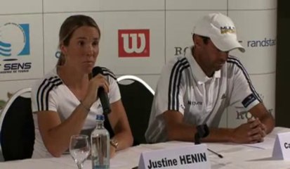 Les adieux de Justine Henin