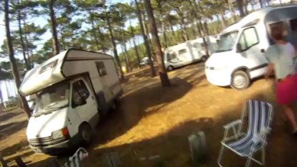 vacances en camping car filmé en gopro