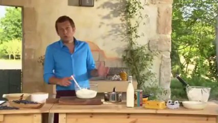 Crème glacée au yaourt de brebis et à la mûre