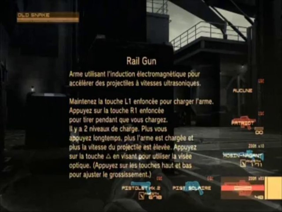 metal gear solid 4 : 31ème partie
