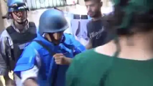 Les inspecteurs de l'ONU à Muadhamiya