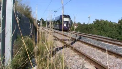 Tram-Train Ouest lyonnais gare de Brignais