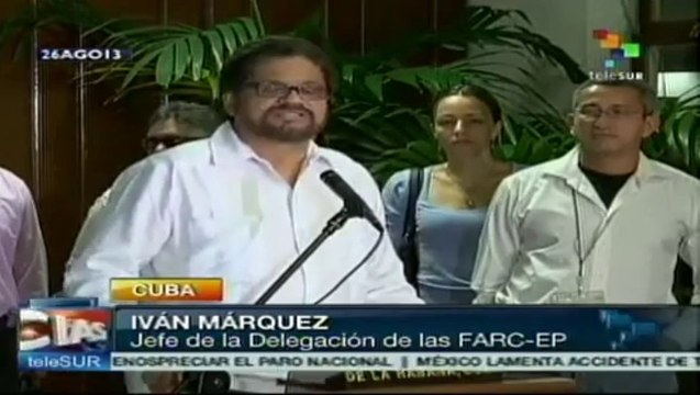 Apoyan las FARC-EP a campesinos en contra de política económica