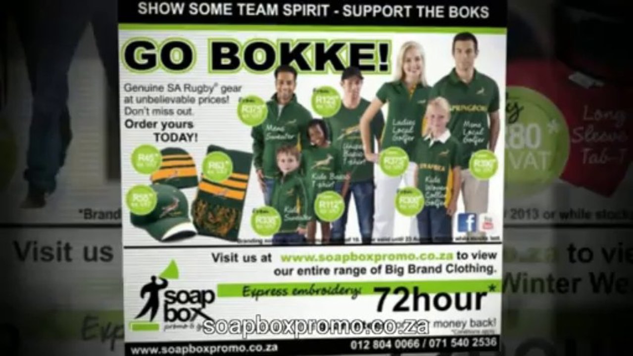 Soapbox Promotional Clothing and Gifts
