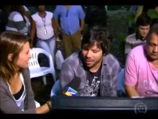 Dani Monteiro invade gravação e mostra bastidor de cena de Malhação