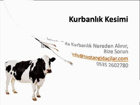 Kurbanlık Nerede Kesilir, Kurbanlık Kesim Yerleri İstanbul, Kurbanlık Kesim Yerleri 2013