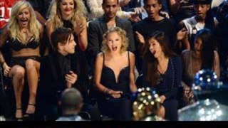 MTV VMA 2013 Taylor Swift is pleasantly surprised VMA 2013