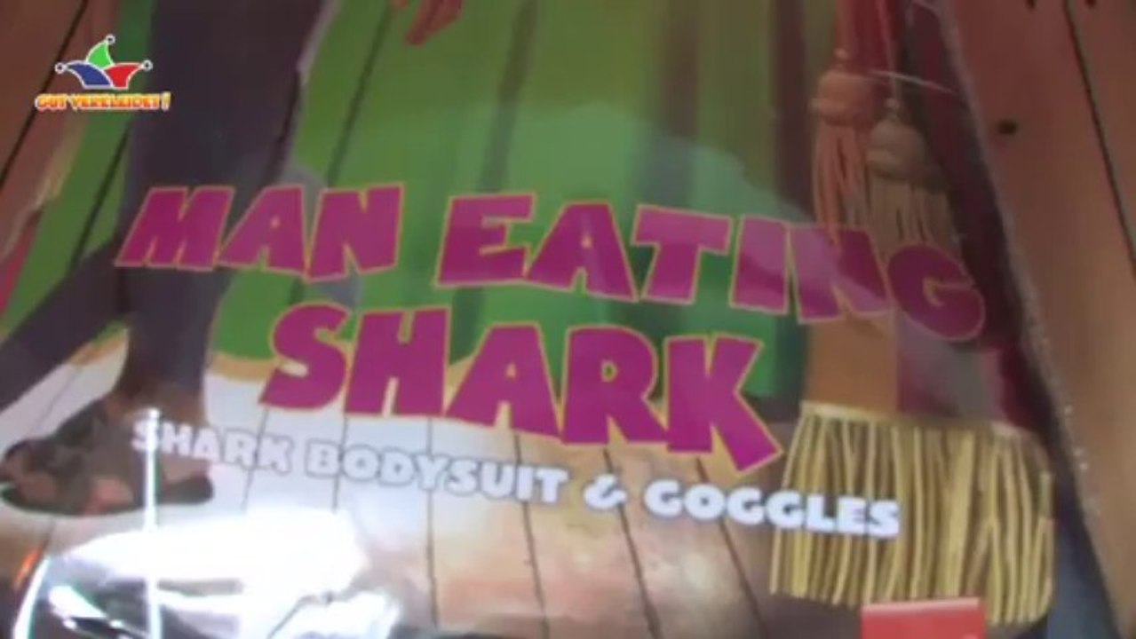 Hai Frisst Mann Kostüm - Haikostüm - Spasskostüme