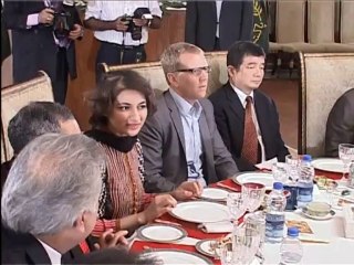 PRESIDENT ASIF ALI ZARDARI BANQUET TO JOURNALISTS REPORT BY FAHAD MISSON