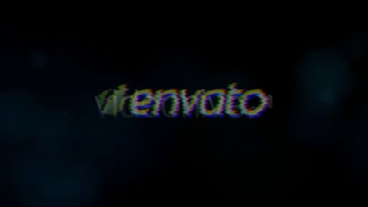 Glitch Distortion Logo - After Effects Template