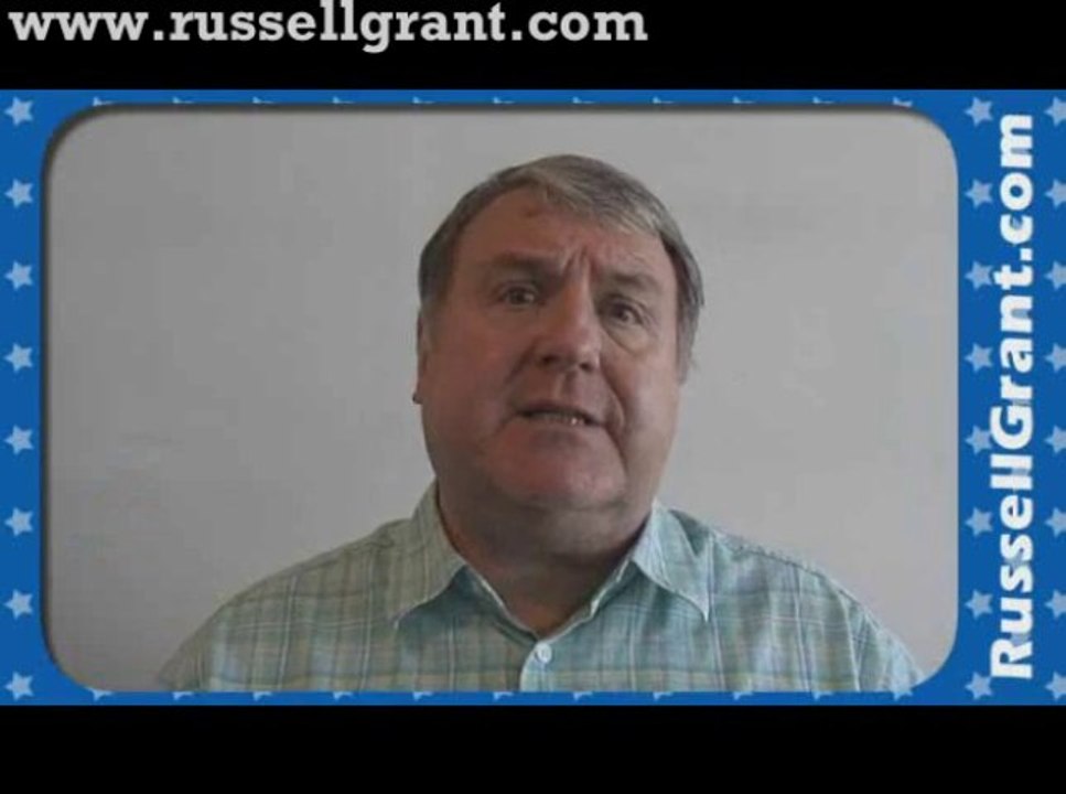 Russell Grant Video Horoscope Aquarius August Tuesday 27th 2013 www.russellgrant.com